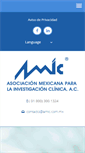 Mobile Screenshot of amic.com.mx