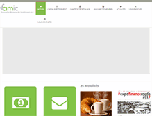 Tablet Screenshot of amic.mg